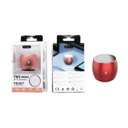 F6167   Parlante Bluetooth  4W  TWS  Rojo  One +